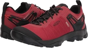 KEEN Scarpa da Escursionismo Uomo Venture Bassa Altezza Impermeabile, Ketchup/Nero, Taglia 9 - Foto 1 di 7