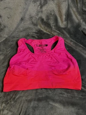 Tarea by Rue21 运动文胸女式 XL 无缝 Racerback Ombre 健身房锻炼健身 — 第 1/4 张图片