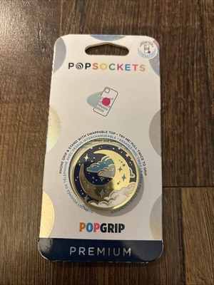 PopSockets PopGrip Premium Phone Grip & Stand - Enamel Fly Me To The Moon - Image 1 of 2