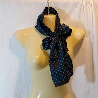 Bufanda vintage de cuello a lunares Glentex para mujer hecha en Japón Foto 1 de 4