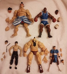 Street Fighter SOTA Action Figures Chun-Li Zangief Balrog E.Honda FeiLong - Picture 1 of 12