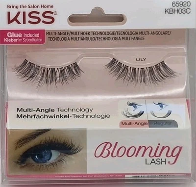 KISS, Blooming Lash ,Künstliche Wimpern/Lashes inkl Kleber 65920, LILY,*NEU*