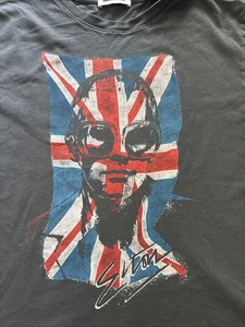 Camiseta Daydreamer Elton John Union Jack para mujer grande EE. UU. puntada única - Imagen 1 de 10