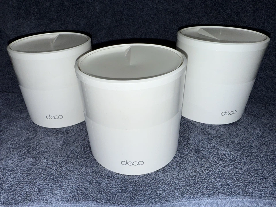 TP-Link AX4300 Deco Pro Wi-Fi 6 Whole Home System 3pk White - Image 1 of 4