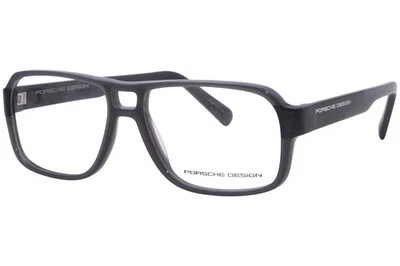 Anteojos para hombre Porsche Design P8217-C gris/carbono llanta completa forma cuadrada 56 mm Foto 1 de 4