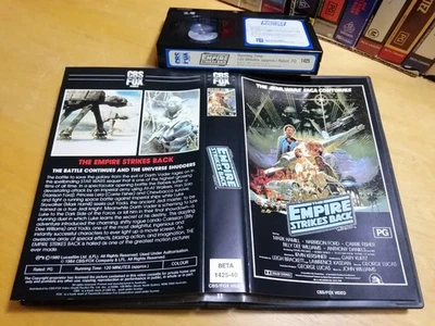 STAR WARS: THE EMPIRE STRIKES BACK (1980) - RARE 1984 CBS/FOX  1st Betamax Issue - Image 1 of 4
