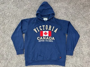 Sudadera con Capucha Canadian Collective Para Hombre Talla M Azul Pullover Suéter - Imagen 1 de 9