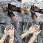 2Pair Ladies Lace Mesh Ultra Thin Gloves Sunscreen Wedding Polka Gloves Mittens‖