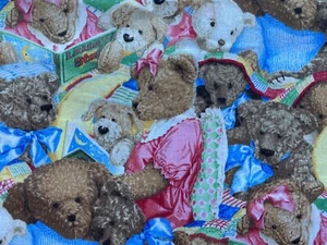 FABRIC TRADITIONS~2007~Patty Reed~TWINKLE TWINKLE~Bedtime Teddy Bears~DRESSED~ - Picture 1 of 3