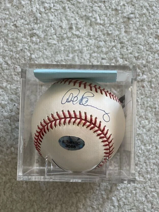 ALEX RODRIGUEZ Autograph baseball. NY YANKEES TEXAS RANGERS SHARK TANK COA - Image 1 of 1