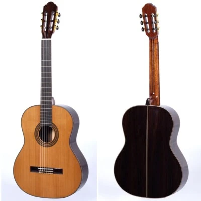 Top Quality 39 Inches Solid Cedar Classical Guitar Rosewood Back and Sides - Image 1 of 4