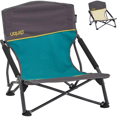 UQUIP Strandstuhl Sandy Campingstuhl Faltstuhl Klappstuhl Faltbar Niedrig 120 kg