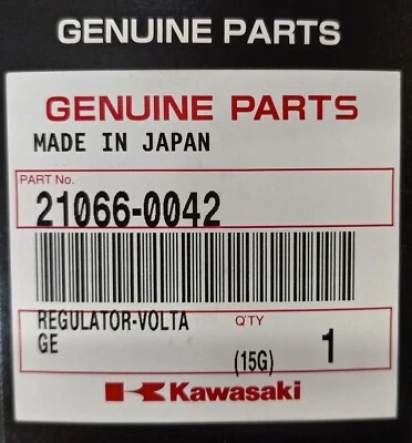 Kawasaki KXF250 2011/12 & KXF450 2009 voltage regulator. Part no 21066-0042. - Image 1 of 4