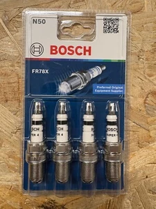Bosch FR78X (N50) - Zündkerzen Super 4 - 4er Set - Bild 1 von 1