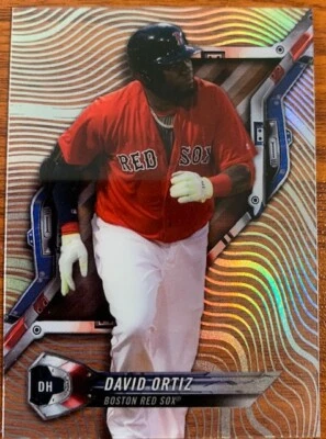 2018 Topps High Tek Waves #HT-DO David Ortiz Boston Red Sox - Image 1 of 2