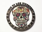 Day Of The Dead Spinner - Antique Nickel Finish - New Unactivated Geocoin