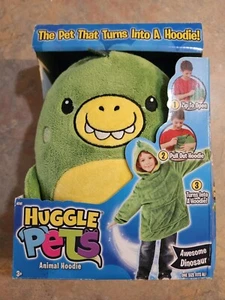 Huggle Pets Dinosaur Animal Hoodie One Size Fits All - Picture 1 of 6