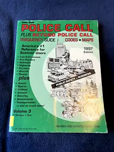 Radio Shack Police Call Frequency Guide 1997 Volume 3 Michigan & Ohio - Picture 1 of 7
