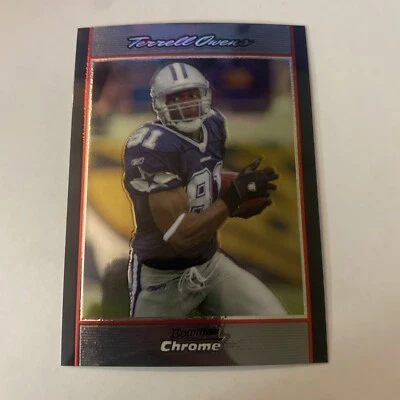 2007 Bowman Chrome Football #BC197 Terrell Owens - Image 1 of 2