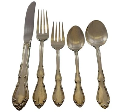 Fontana by Towle Sterling Silver Flatware Service For 8 Set 48 Pcs Dinner Size - Image 1 of 4