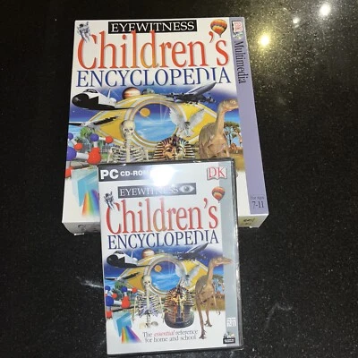 BNIB DK EYEWITNESS CHILDREN'S ENCYCLOPEDIA SOFTWARE  -  PC CD-ROM - Image 1 of 4