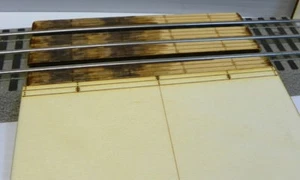 RR Crossing Comb Set, Xing w-ramps for Lionel O 3-rail Straight FasTrak system. - Picture 1 of 9