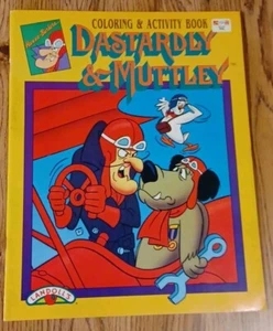 1994 Dastardly & Muttley Coloring & Activity Book Landolls / Hanna-Barbera - Picture 1 of 4