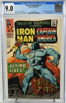 Tales of Suspense #77 CGC 9.0 (1966) Primera aparición de Ultimo Marvel Comics Foto 1 de 3