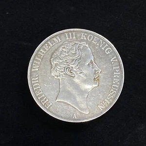 German States Friedrich Wilhelm III Prussia 2 Thaler 1840 A Silver Crown JB1 - Picture 1 of 13