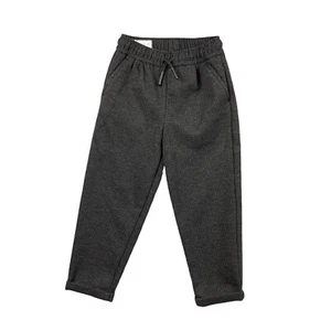 Zara Boys Casual Charcoal Black Drawstring Pants Size 3-4 Years Kids Stretchy - Picture 1 of 5