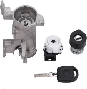 Ignition Switch With Lock Cylinder Key For 2006-2011 VW Golf Jetta Rabbit Audi - Picture 1 of 10