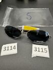 Authentic Vintage Police 2667 Round Rimless Sunglasses Unisex New