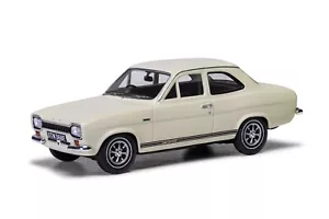 Corgi Ford Escort Mk1 Doble Cámara Armiño Blanco (Coche Ford Press) VA09532 Vanguard 24 - Imagen 1 de 3