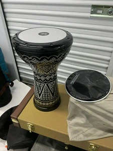 drum egyptian tombak With Extra Skin New with Case - Picture 1 of 2