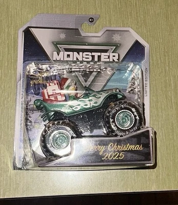 Monster Jam Mrs. Claus 1:64 Limited Edition Truck Exclusive 1 of 3000 - In Hand - Image 1 of 3