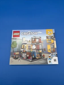 Lego Creator 31097 Stadthaus Zoohandlung und Café nur Anleitung Heft - Bild 1 von 4
