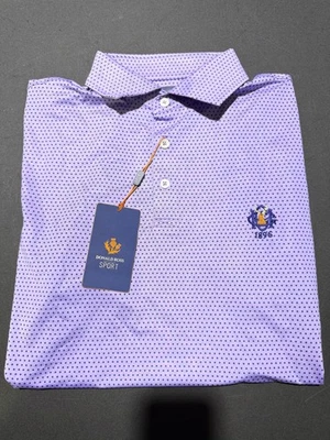 NUEVO CON ETIQUETAS POLO HOMBRE DONALD ROSS AUSTIN, TALLA: S, COLOR: GLICINA/AZUL MARINO (M32) Foto 1 de 3