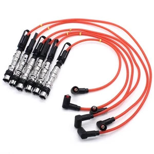 6pz Bobina Accensione Candele Fili Cavo Rosso per III Corrado VR6 2.8 2.92183 - Foto 1 di 6