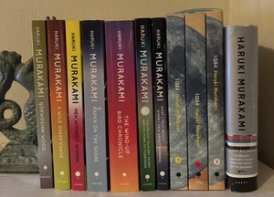 Haruki Murakami 9 Book Lot : Kafka on the Shore, 1Q84 Wild Sheep Chase Norwegian - Picture 1 of 1