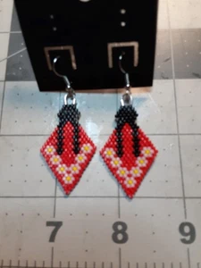 Shawl Dancer Beaded Earrings by AustinThreadCrafts - Picture 1 of 1