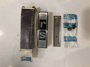 1967 1968 NOS NIB Chevrolet Camaro RS Grille Emblem Original GM Part 3907915 - Picture 1 of 12