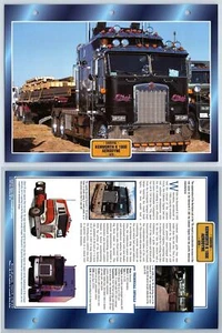 Kenworth-K 100 E Aerodyne - 1978 - Cabovers - Atlas Trucks Maxi Card - Picture 1 of 1