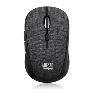 iMouse S80 2.4Ghz Fabric Wireless Red Fabric Mini Optical Mouse 5-Button Black - Picture 1 of 7