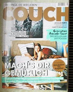 COUCH ZEITSCHRIFT HEFT AUSGABE JANUAR 01/2017    - Bild 1 von 1