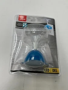 (Box of 6) Globe Electric Automatic Fiber-Optic Whale LED Night Light Blue 89644 - Picture 1 of 5