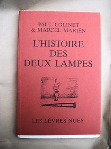 Paul COLINET & Marcel MARIËN  "Histoire des deux lampes" /  E.O. Num.12/15 exs ! - Picture 1 of 2