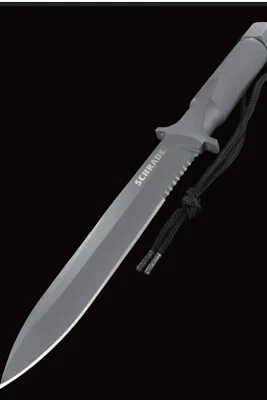 Schrade SCHF1 Large Extreme Survival One-Piece Drop ForgedAUTHENTIC"NEW"IN BOX - Image 1 of 4