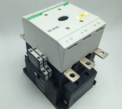 Contactor Moeller DILM185A 200-575V 50-150HP con contactos auxiliares DIL M 820-XHI  Foto 1 de 4