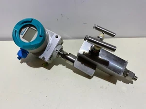Siemens pressure transmitter druktransmitter met manifold - Picture 1 of 4