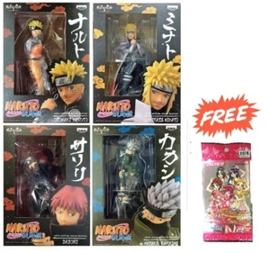 FIGURA DE RELACIONES SHINOBI BANPRESTO NARUTO DXF SASORI KAKASHI MINADO UZUMAKI - Imagen 1 de 13